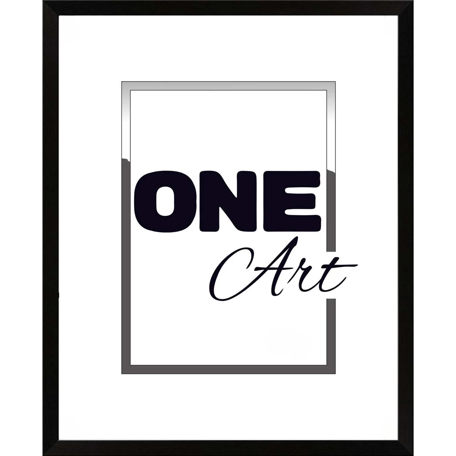 Frames Factory Fotoramka CALIFORNIA 50 x 70 cm czarna