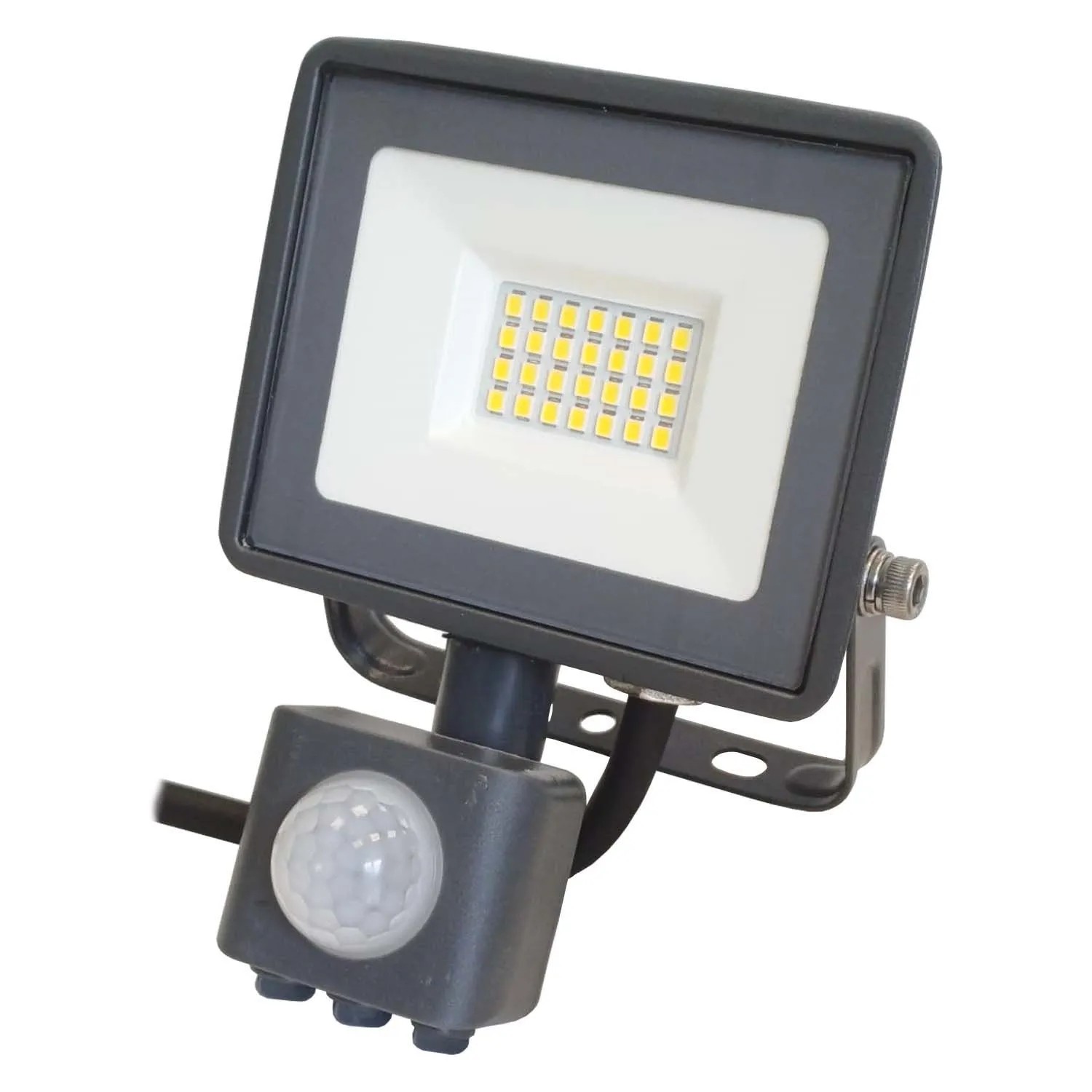 Düwi Naświetlacz LED floodlight SLIM G9 z cz. ruchu 30W 4000K 3040lm IP44 grafit