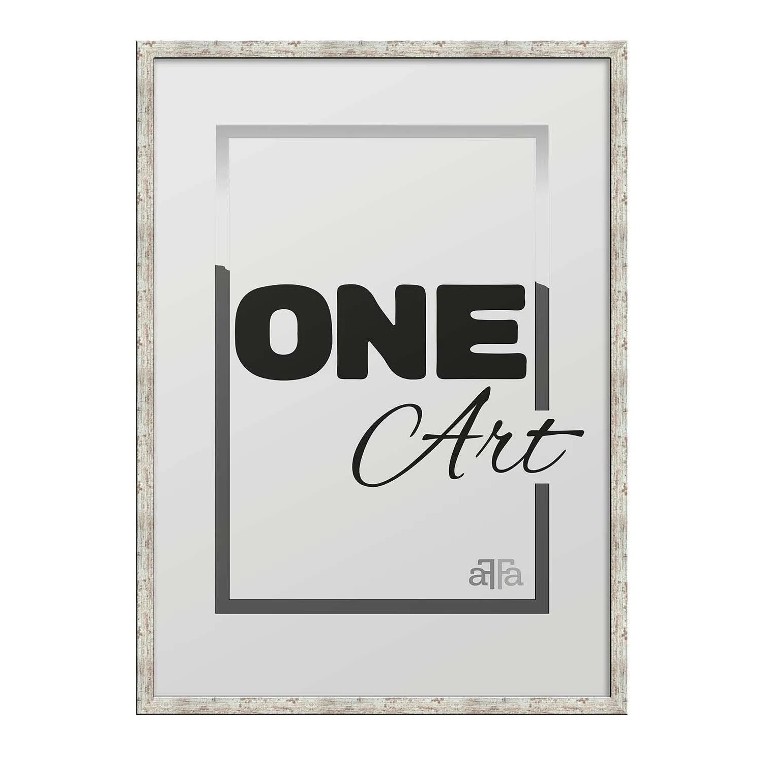 Frames Factory Fotorama HEKLA 61 x 91,5 cm biało-brązowa