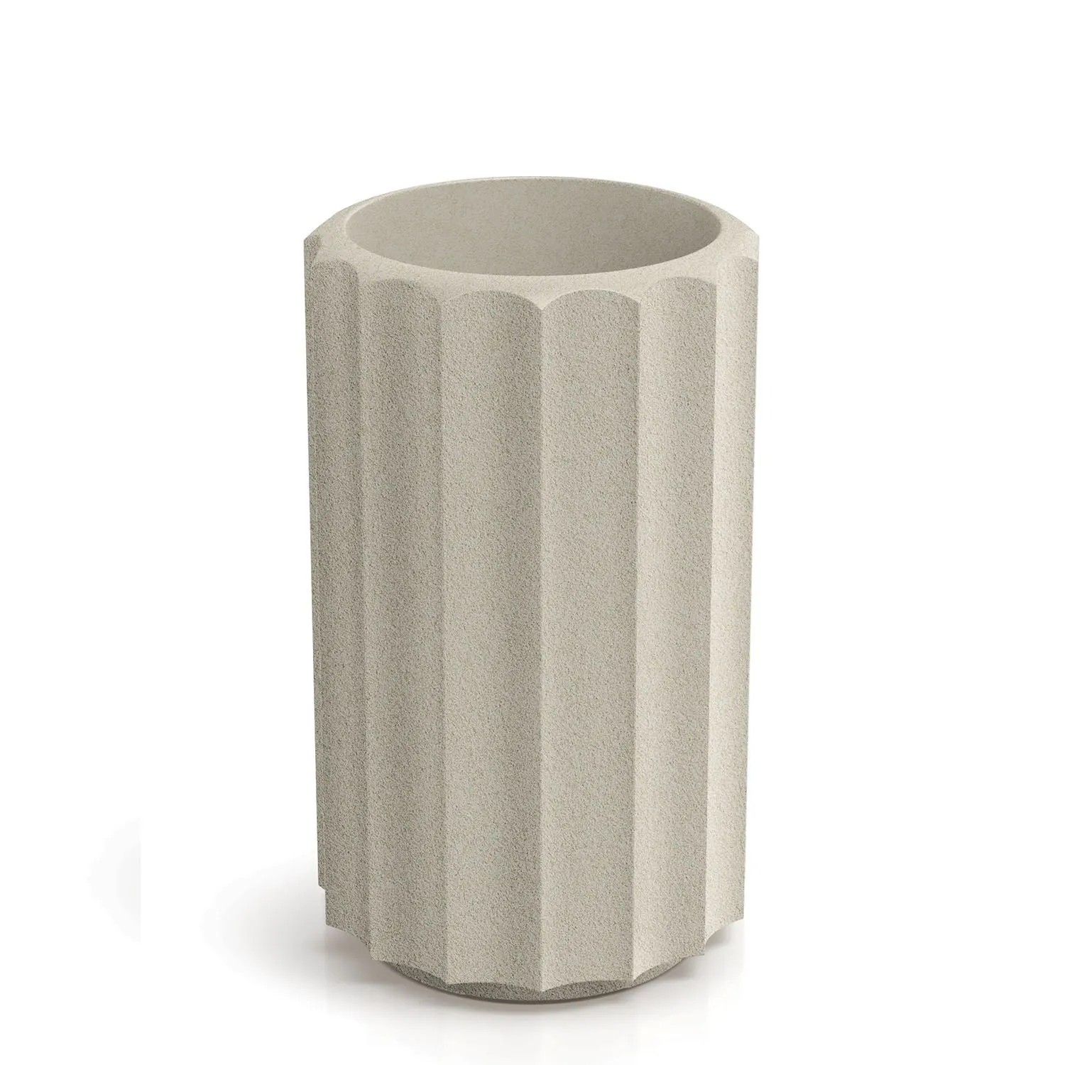 Prosperplast Donica Rona Ethick Line High piaskowa - 28x28x47 cm