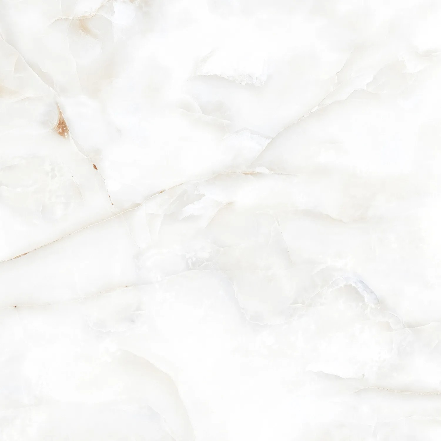 Gres szkliwiony polerowany Logan snow 120 x 120 cm