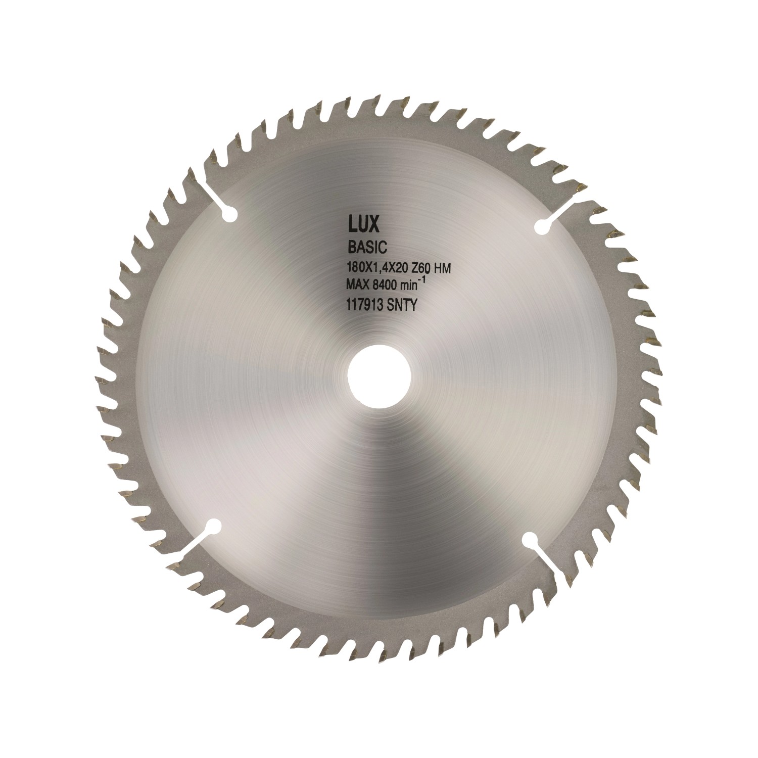 LUX-TOOLS Tarcza zębata HM 185 mm x 20 mm 60 zębów