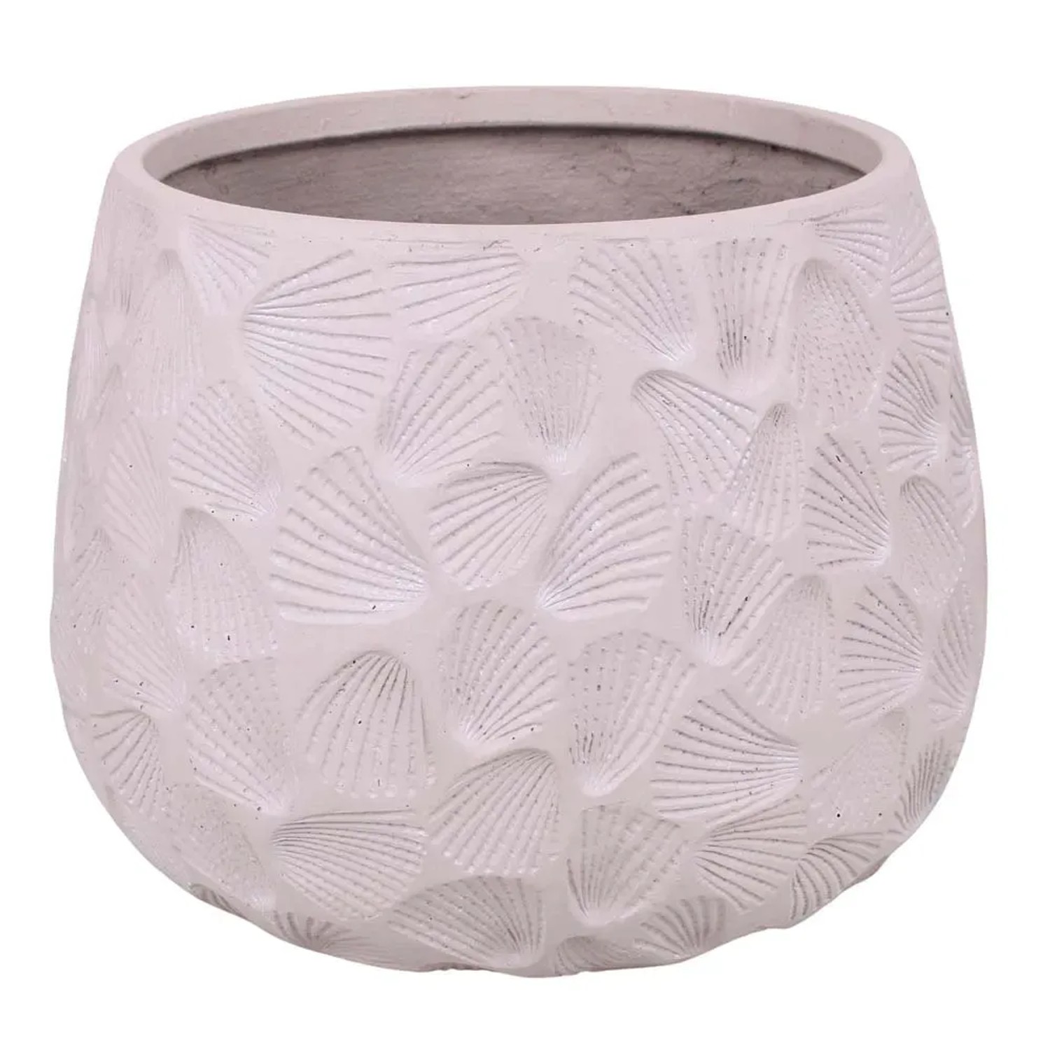 Donica włókno Aquatic biała - 37 x 36 cm