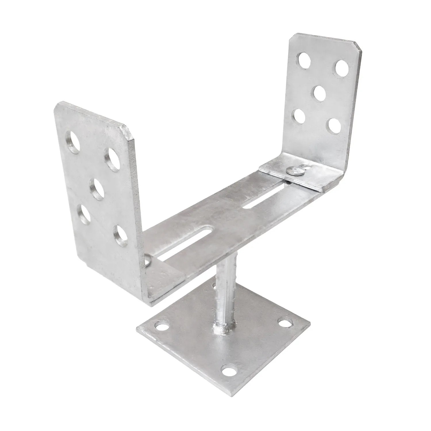 DMX Podstawa słupka ocynkowana przykręcana 6 - 20 x 13,6 cm