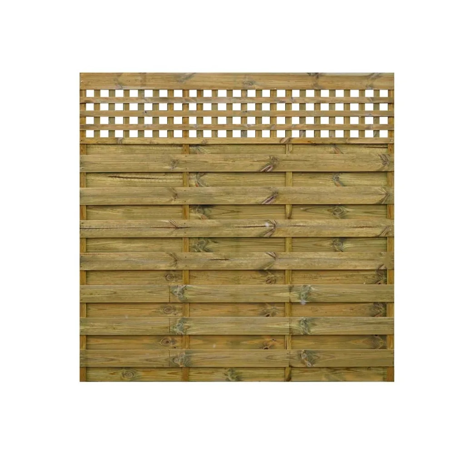 Płot ażurowy sosnowy impregnowany - 180 x 180 cm