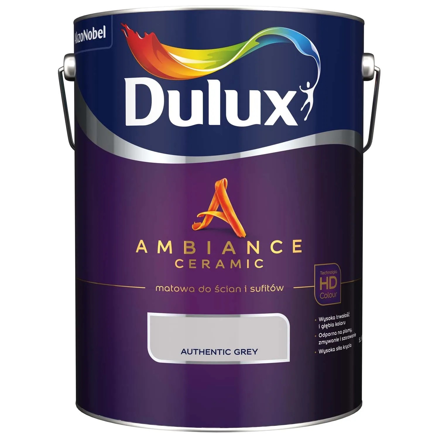 Farba Dulux Ambiance Ceramic authentic grey 5l
