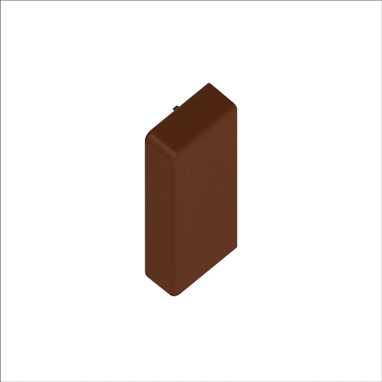 Zakończenie listwy drewno ciemne 15/25 DC