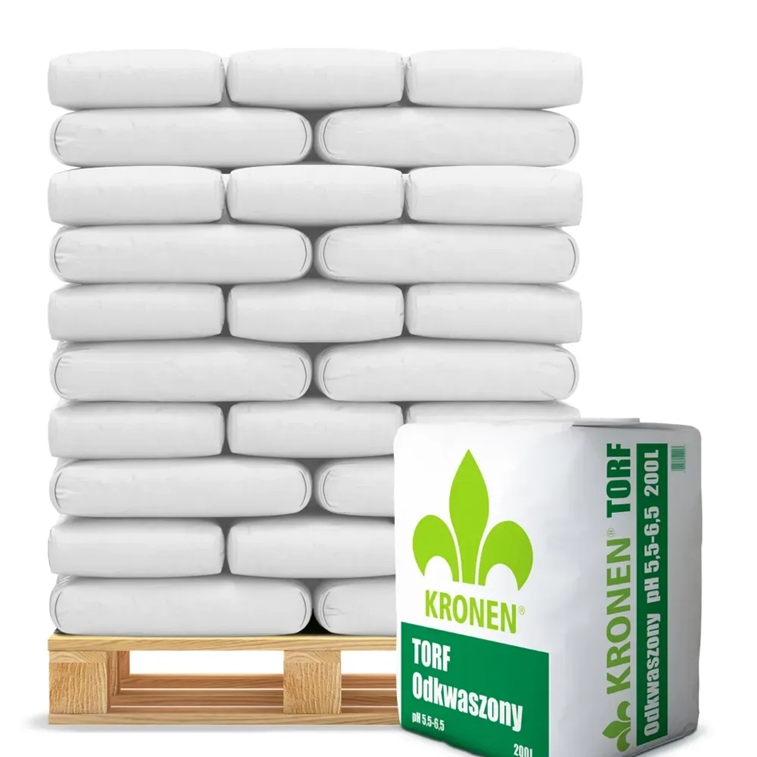 Torf odkwaszony - 20 x 200 l