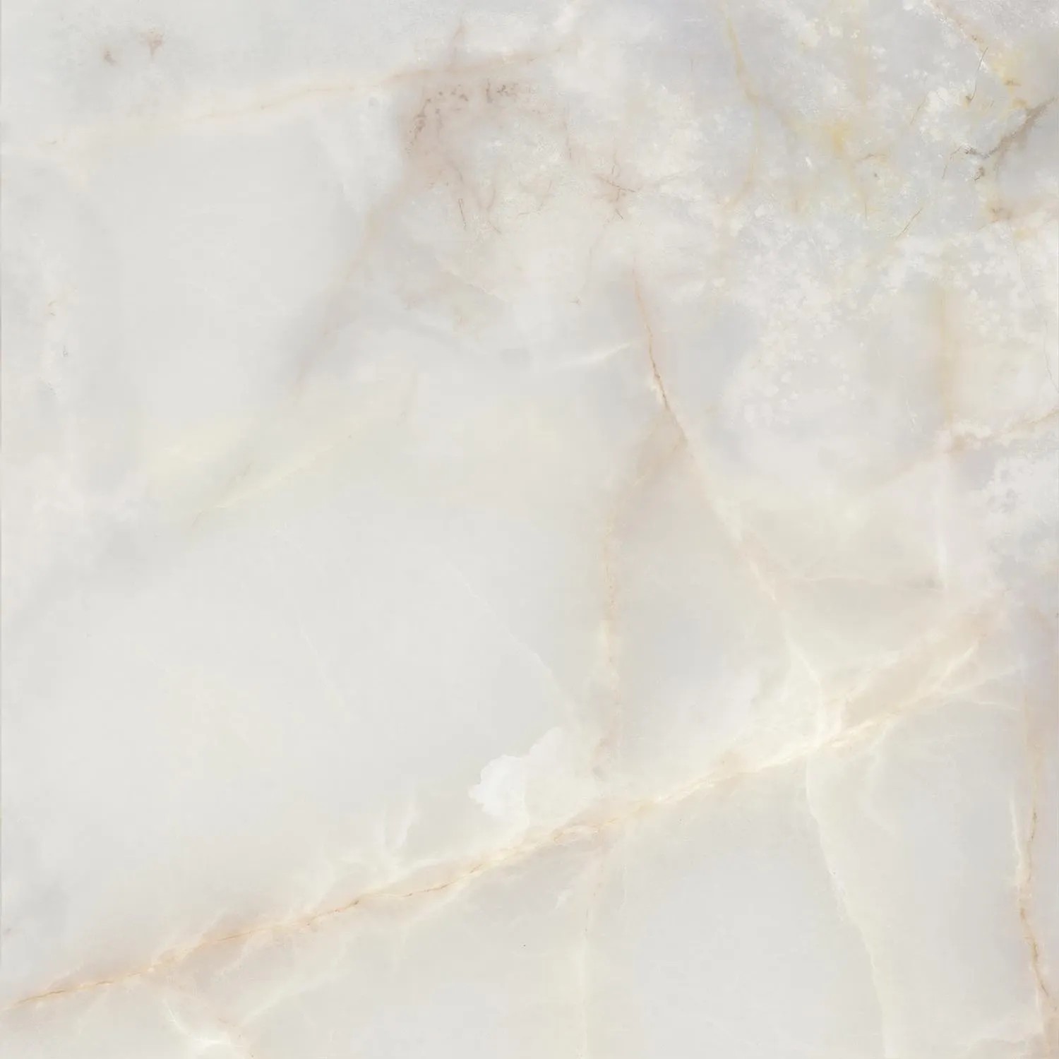 Gres szkliwiony półpolerowany Vero white 59,8 x 59,8 cm