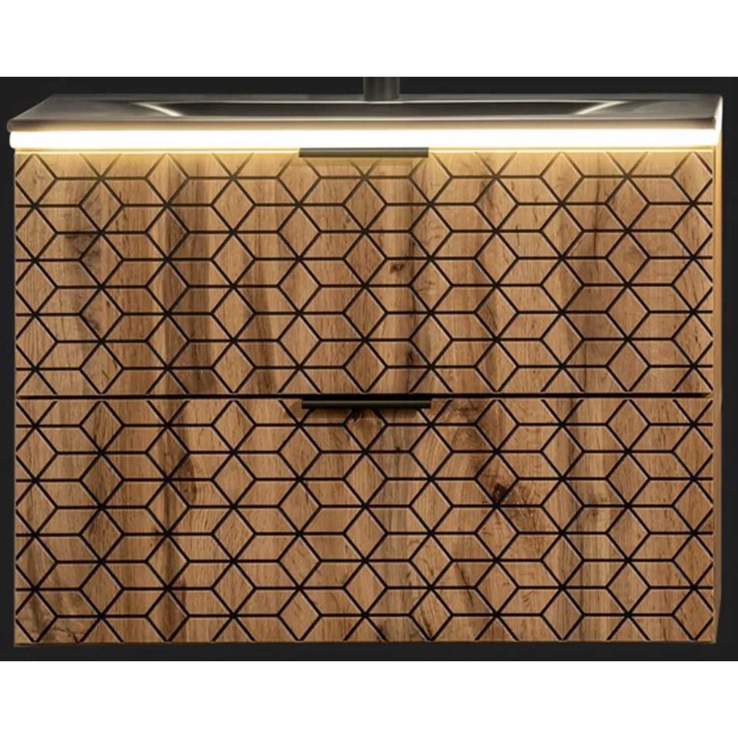 Rama LED 80 oświetleniowa pod blat łazienkowy