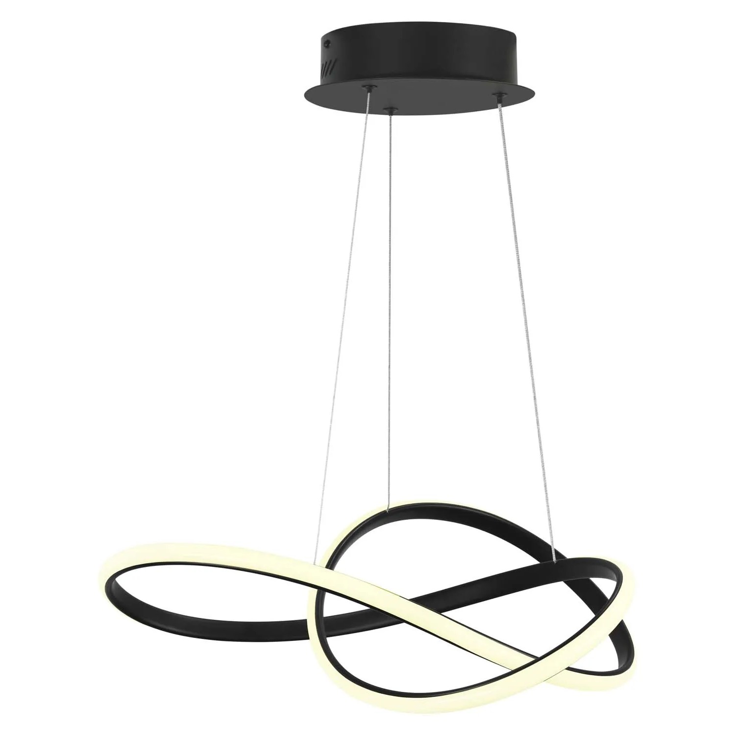 ActiveJet Lampa wisząca LED MEGAN BLACK 35W 4000K 4000lm czarna