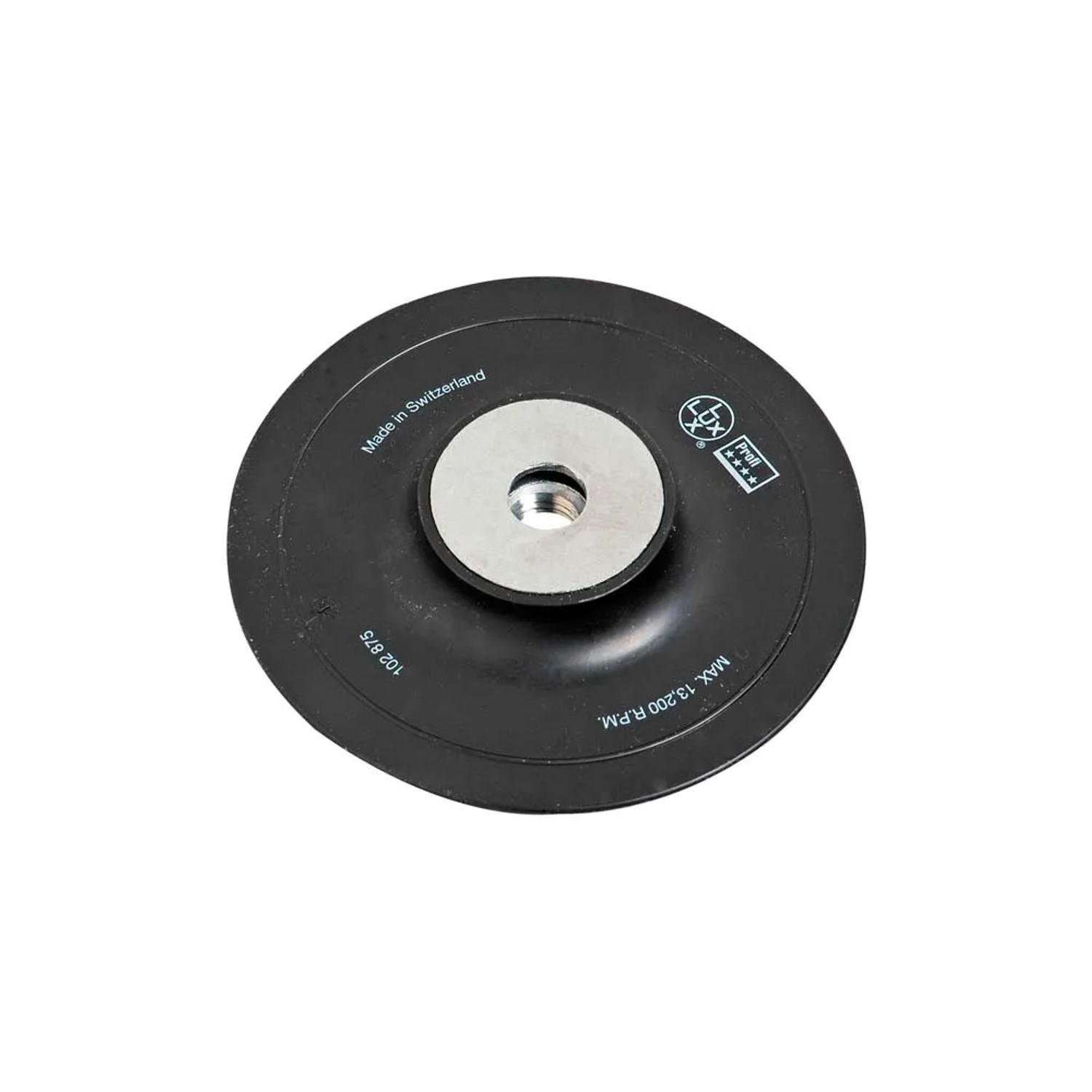 LUX-TOOLS Talerz mocujący do krążków fibrowych 115 mm