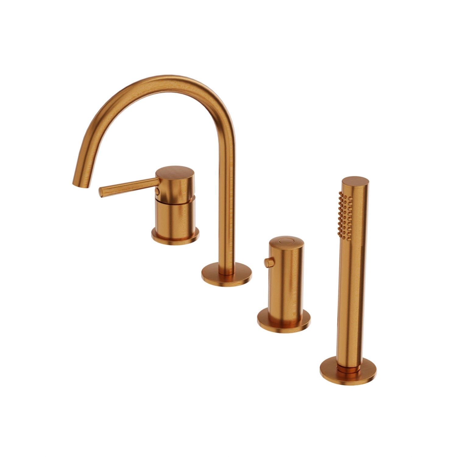 Domino Bateria wannowa Orion miedź