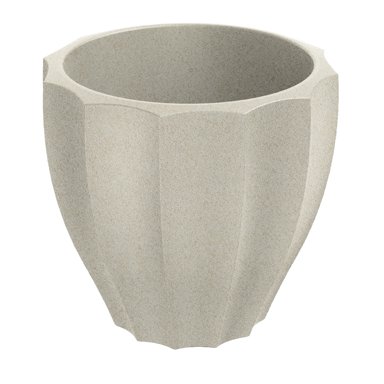 Prosperplast Donica Rona Ethick piaskowa - 40x40x36 cm