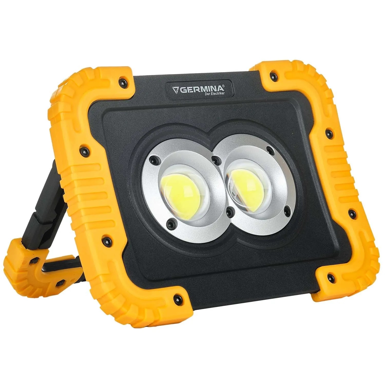 Germina Naświetlacz akumulatorowy MUSCA z f. powerbank 20W 6000K 1000lm IP44