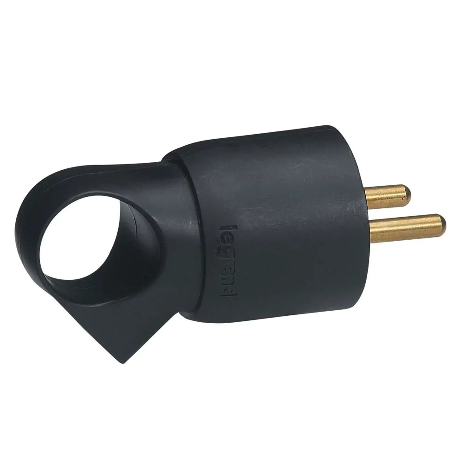 Legrand Wtyczka z uchwytem 2P+Z 16 A czarna