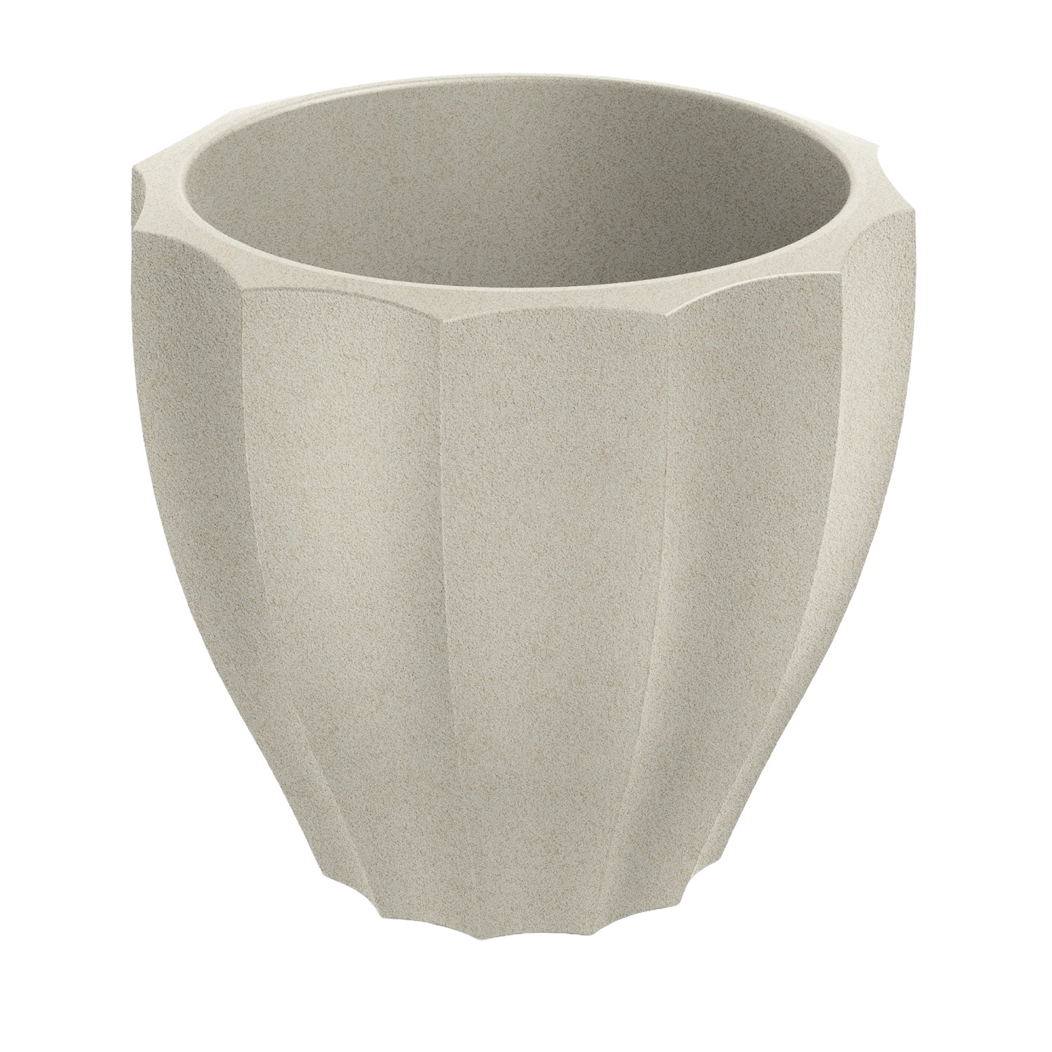 Prosperplast Donica Rona Ethick piaskowa - 60x60x54 cm