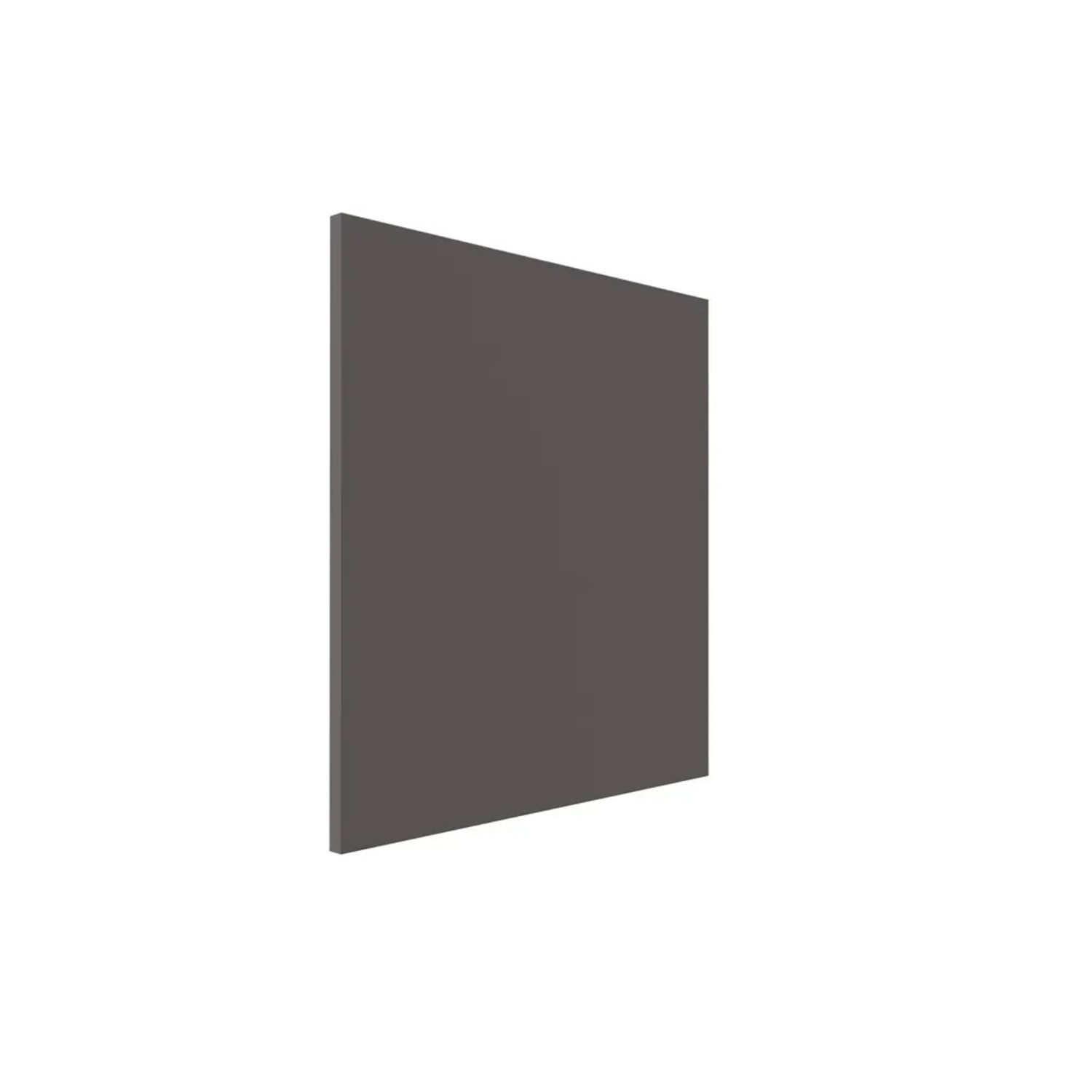 Front zmywarki pełny Roma 60 cm grafit mat