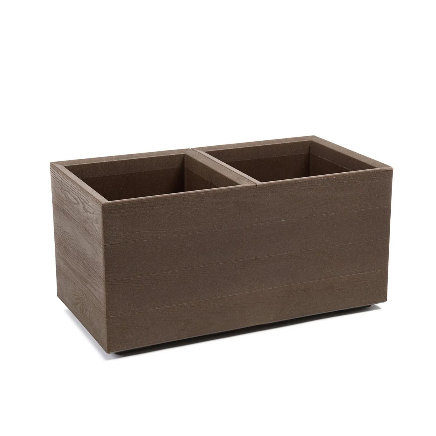 Kwietnik Karo deska espresso wym. 80x40 cm