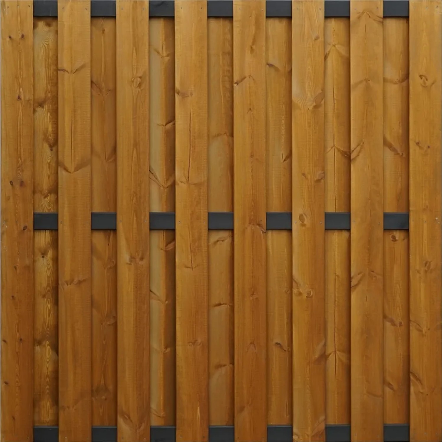 Sobex Płot szczelny Aron złoty dąb/antracyt - 180 x 180 cm