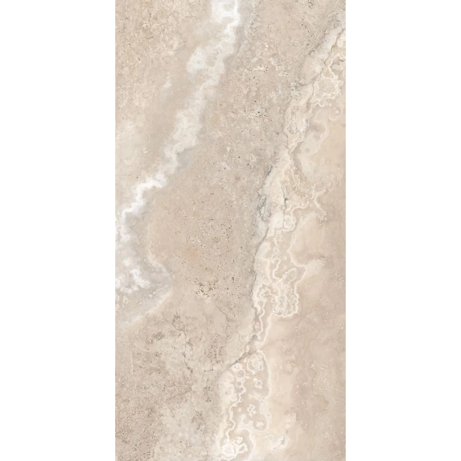 Gres szkliwiony Travertino Crosca Carving 60 x 120 cm