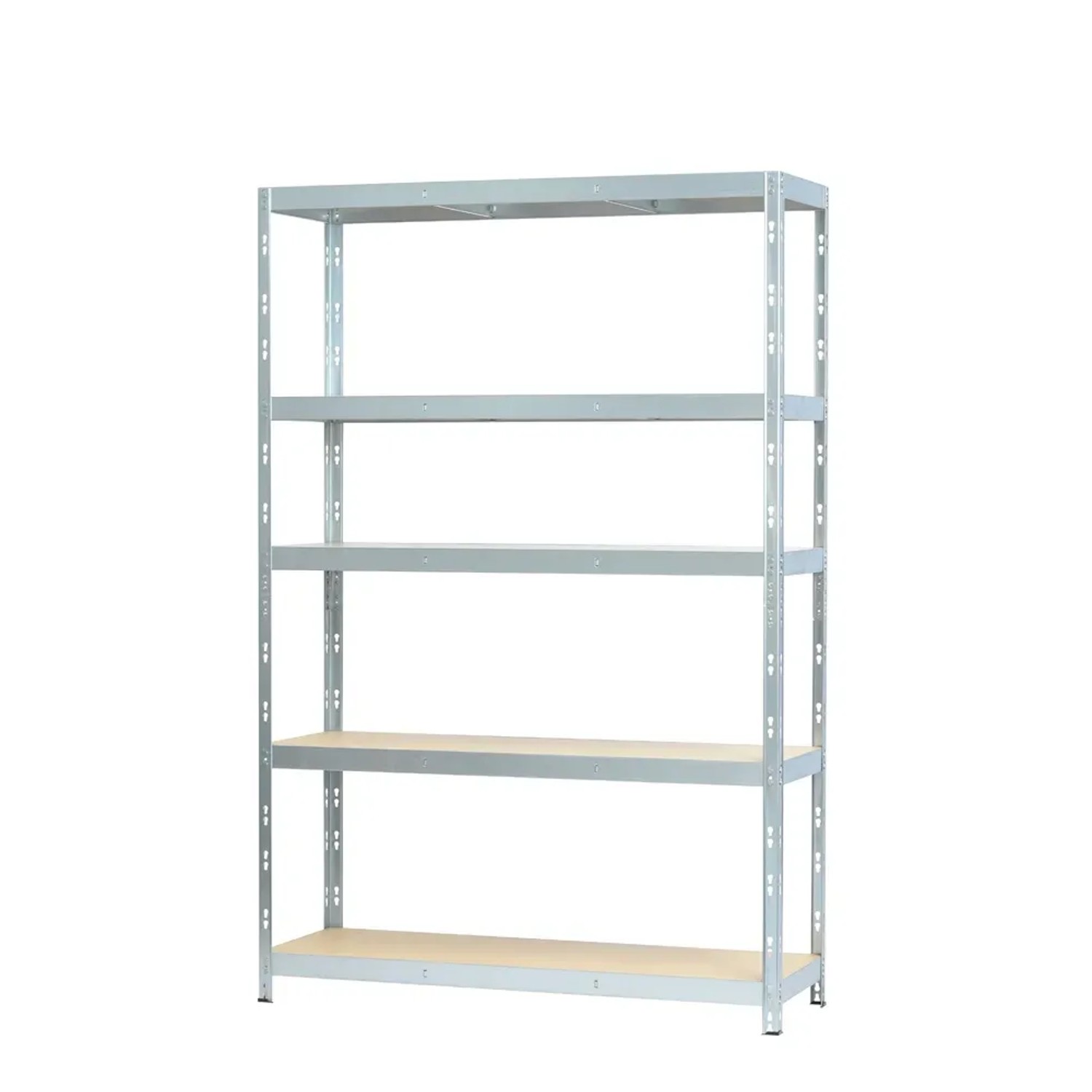 Metalkas Regał metalowy ocynkowany 180 x 120 x 40 cm 5 półek HDF/175 kg