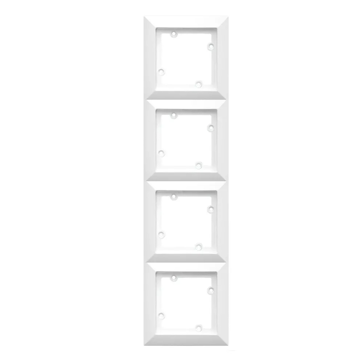 Ramka Pola 4-krotna biała