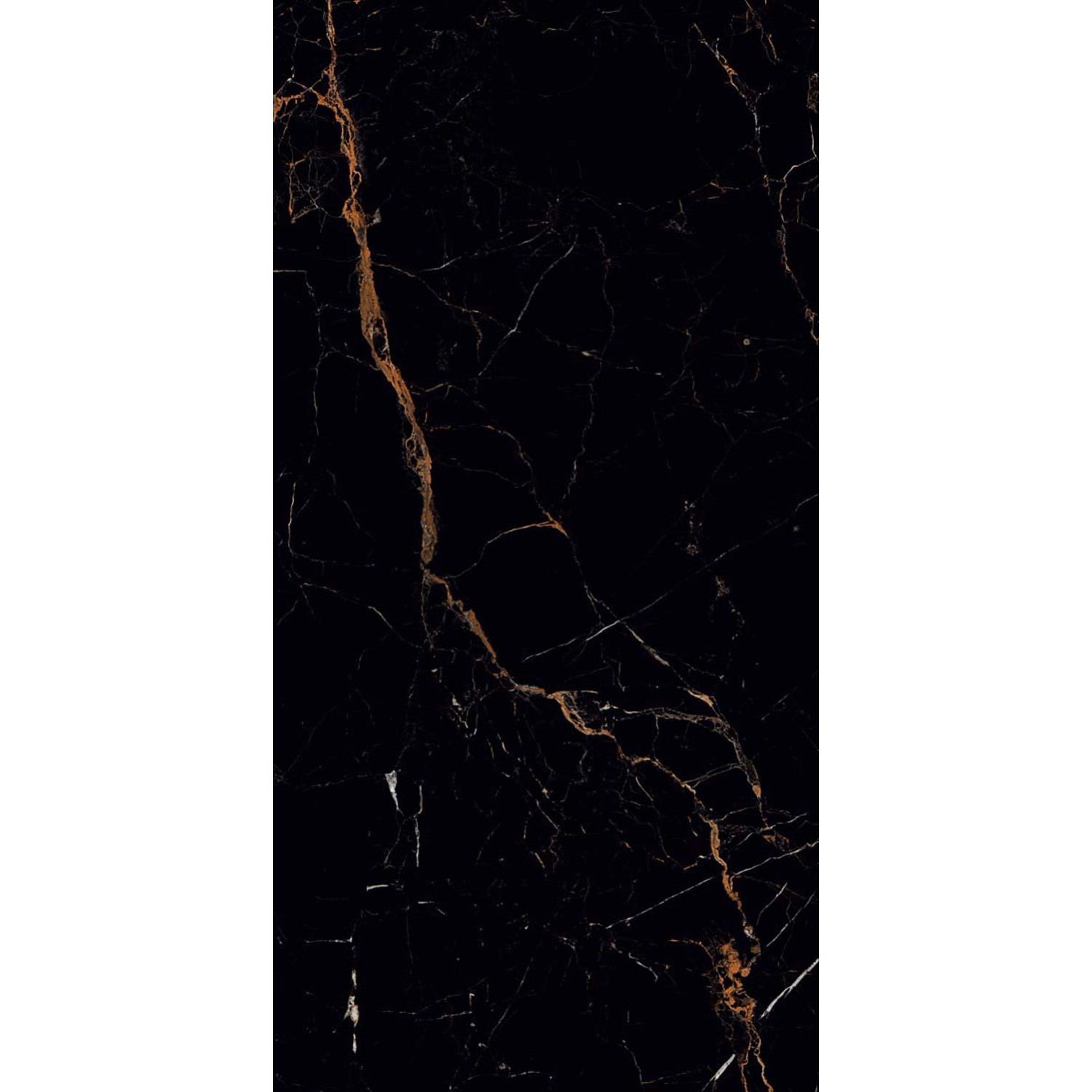 Gres szkliwiony Morphite Black Carving 60 × 120 cm