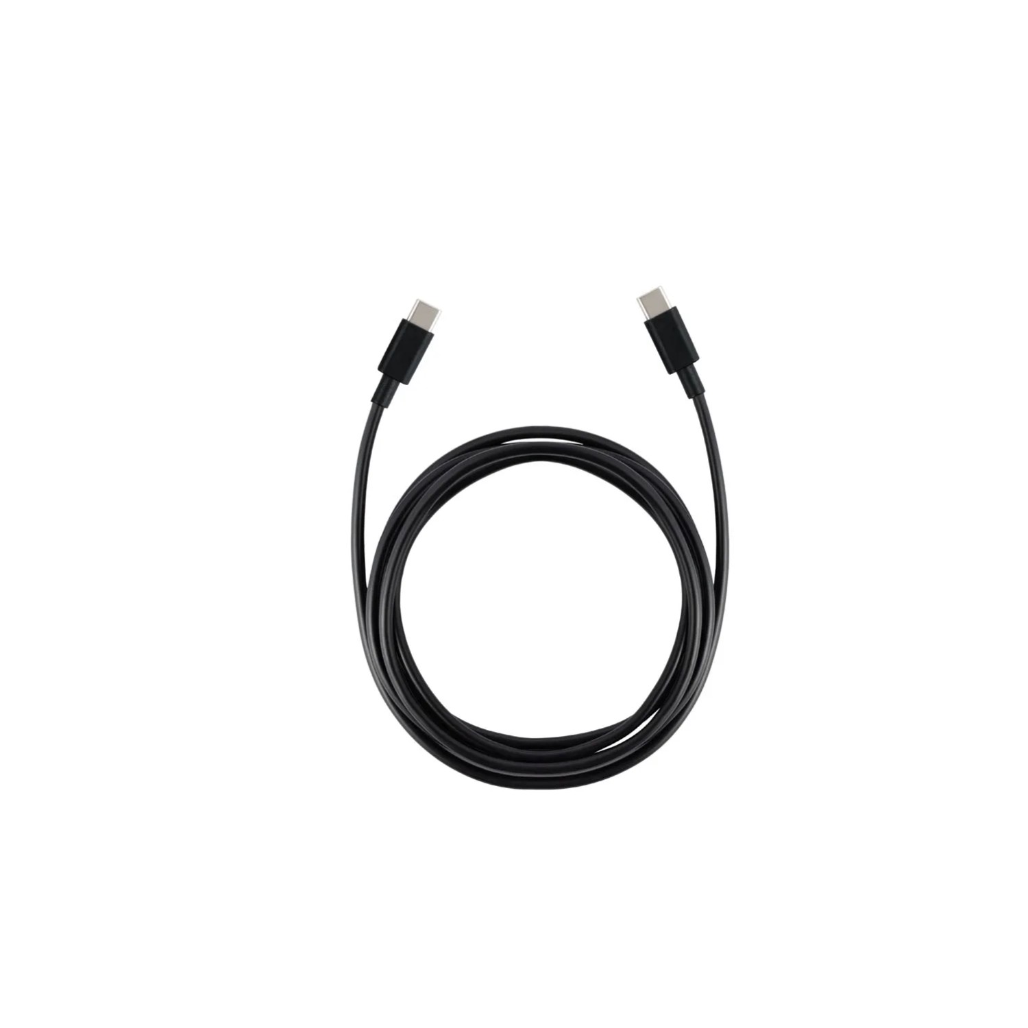 Kabel do ładowania USB C-C czarny 1,5 m
