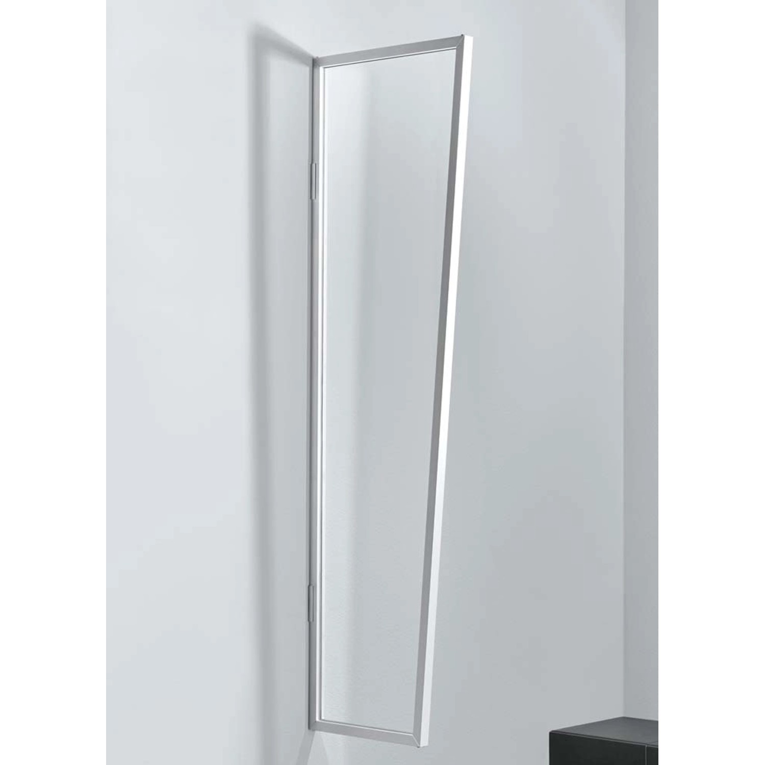 Gutta Ścianka boczna B1 bezbarwna/biała Akryl 45x60x200 cm