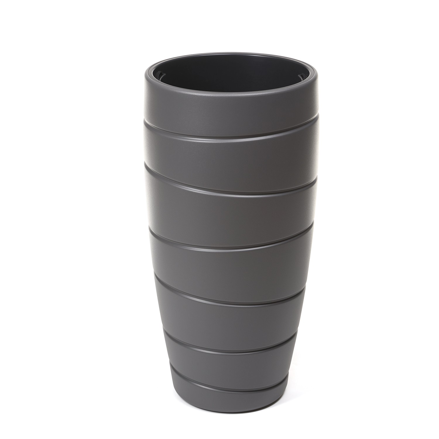 Donica Passa wysoka antracyt - śr. 40 cm