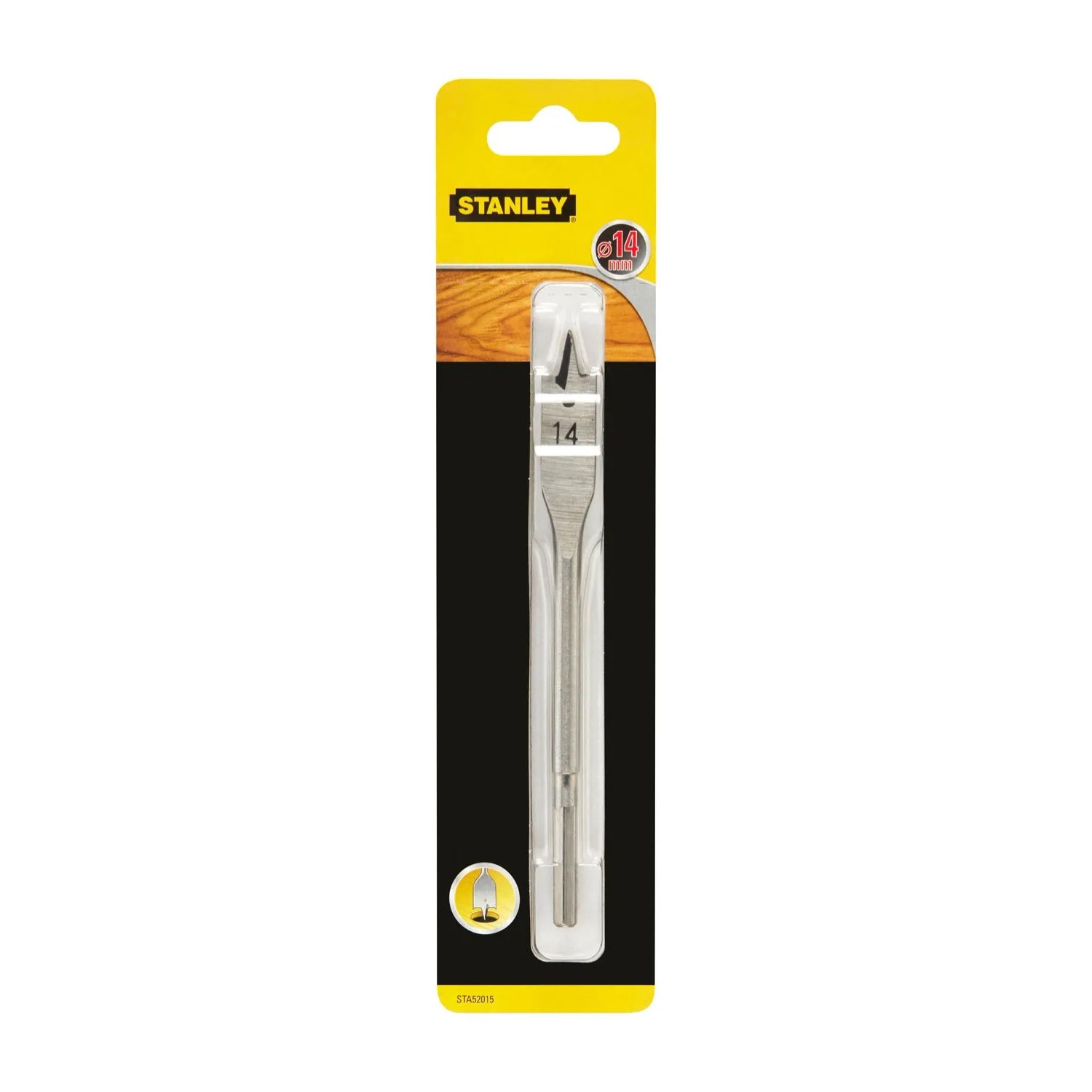 Stanley Wiertło do drewna płaskie 14 x 154 mm