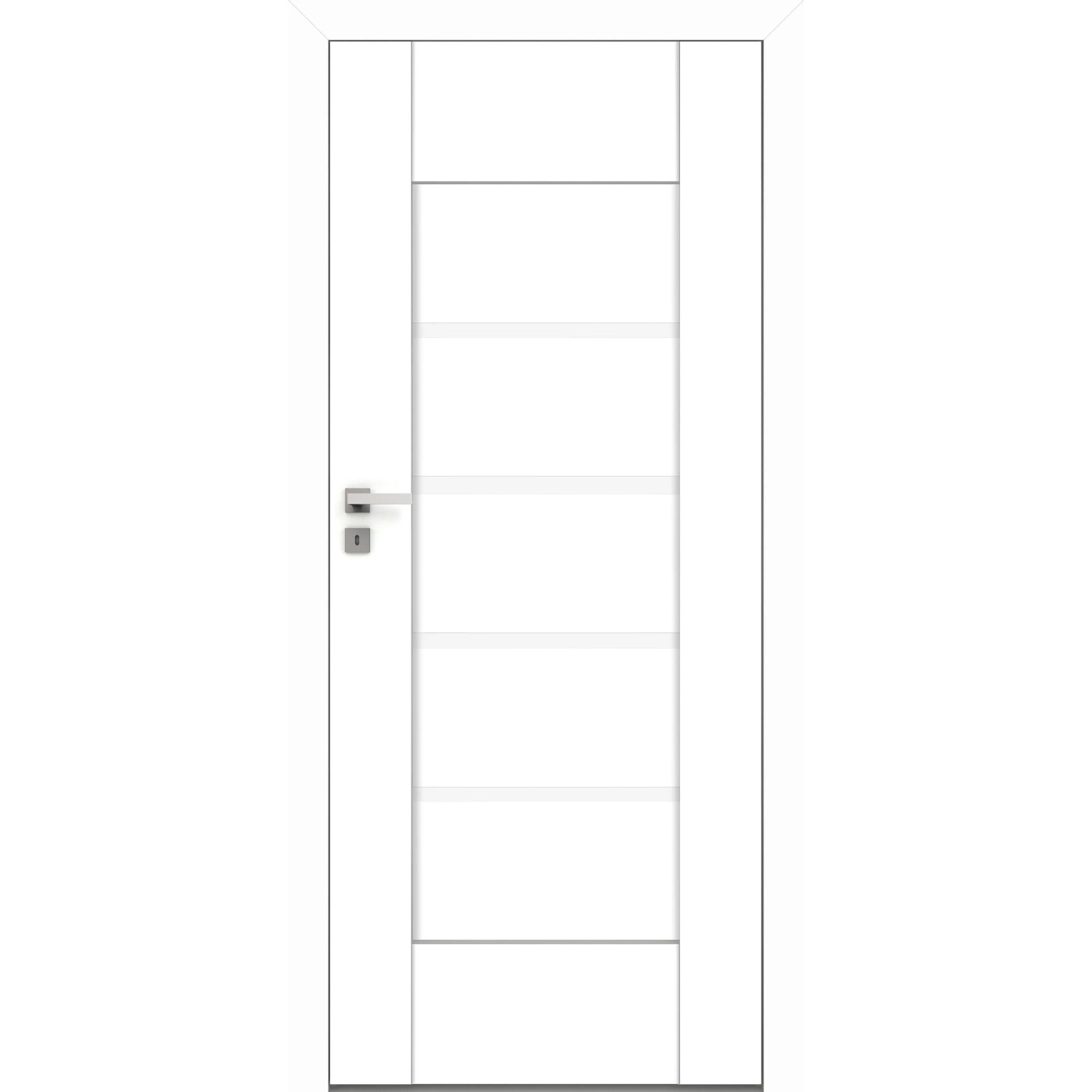 DRE Skrzydło drzwiowe Largo alpejska biel pełne 80P