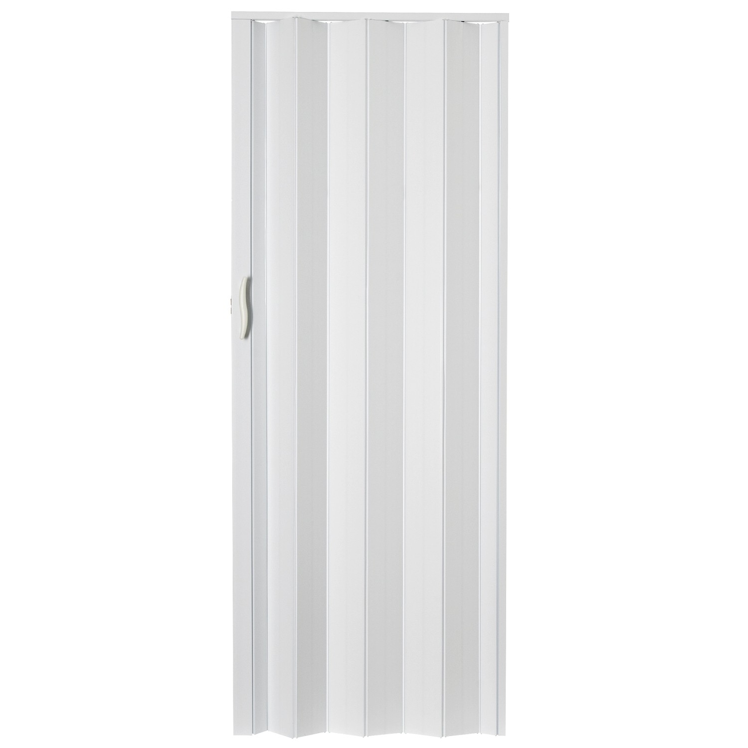 Drzwi harmonijkowe M001P białe