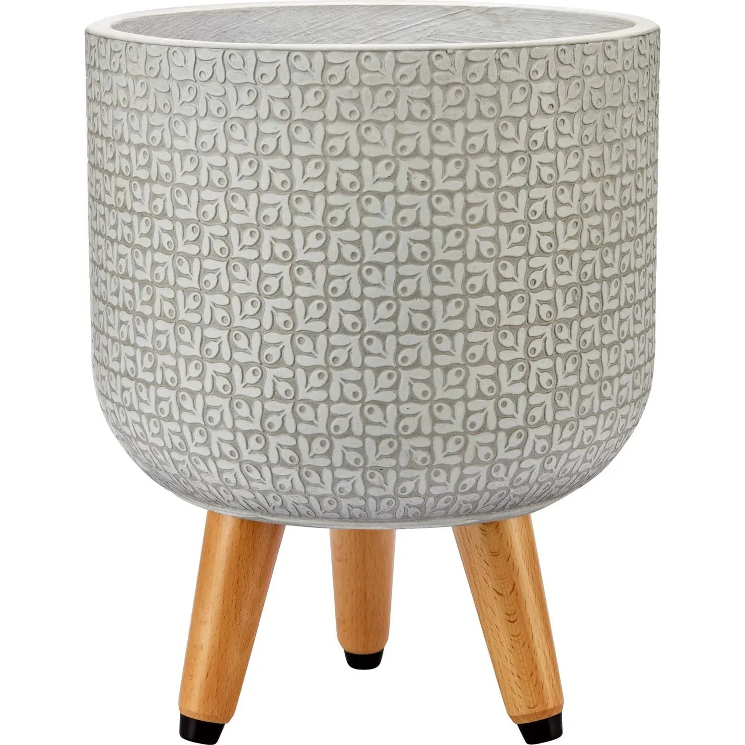 Donica Amelia z nóżkami jasnoszara - 30 x 39,5 cm