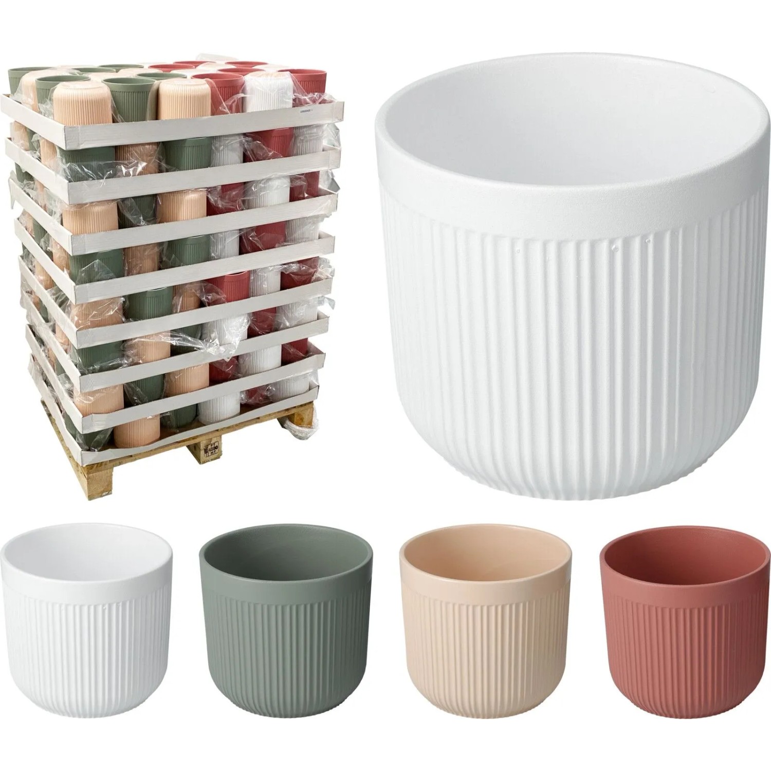 Osłonka ceramiczna Monaliza mix - 12,5-15 cm