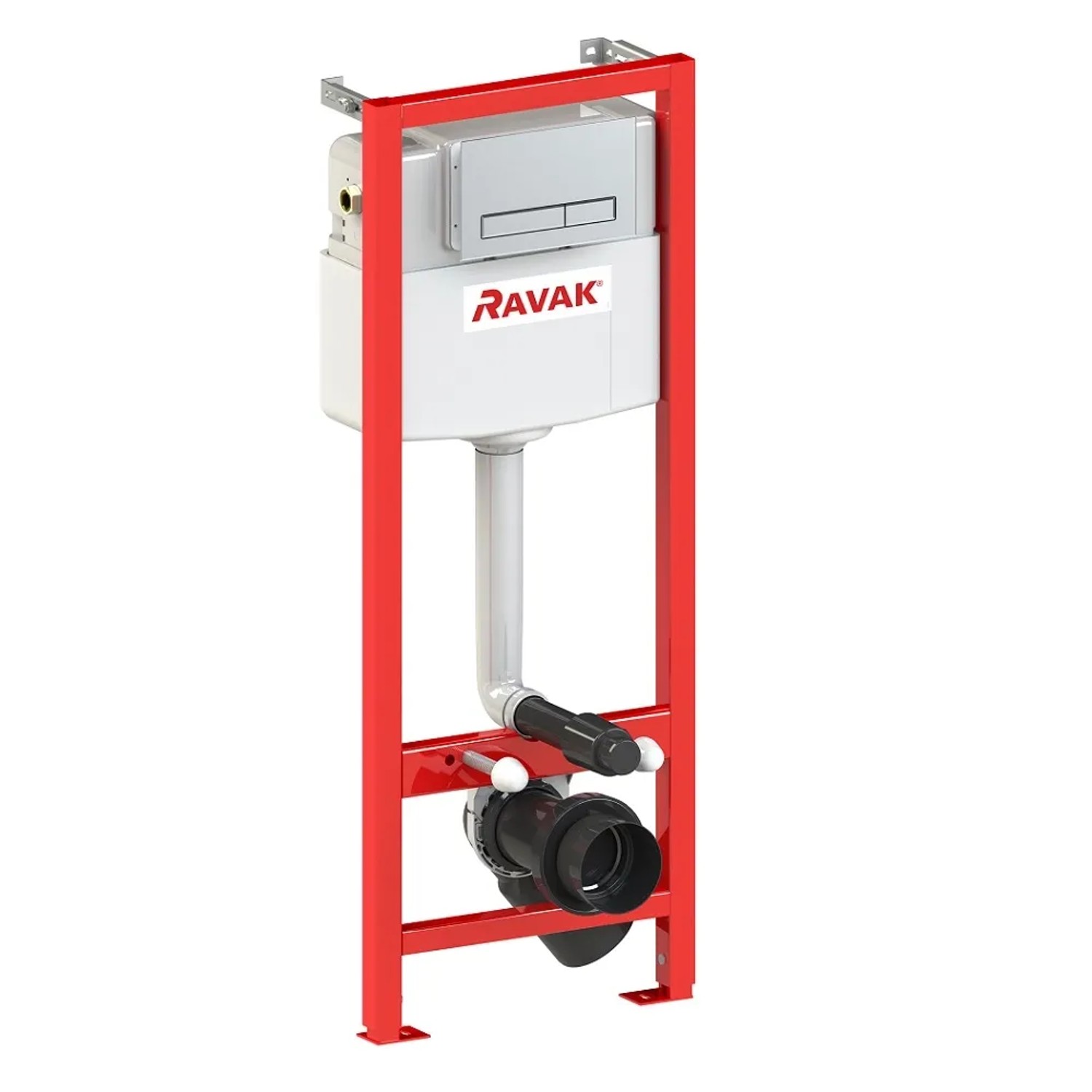 Ravak Stelaż WC podtynkowy Basic chrom