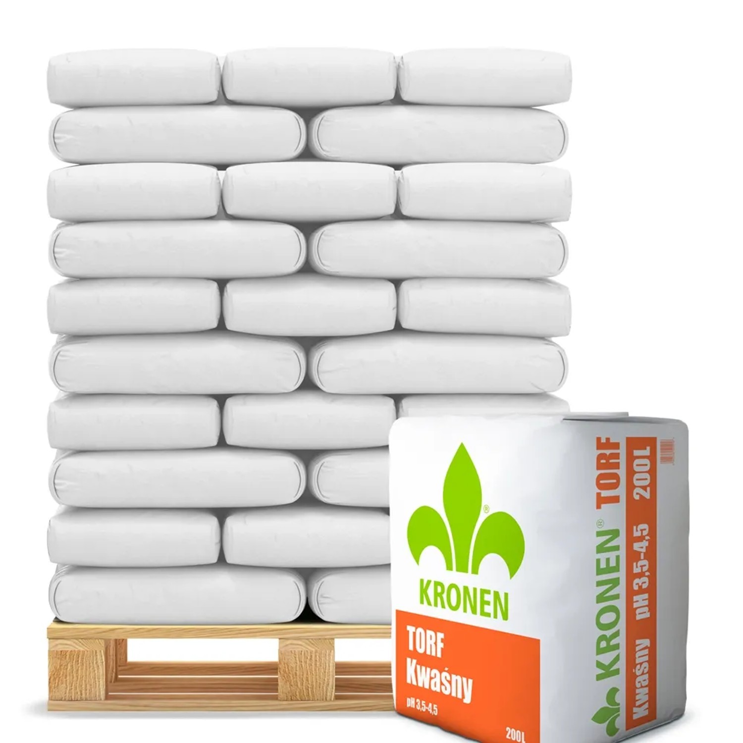Torf kwaśny - 20 x 200 l