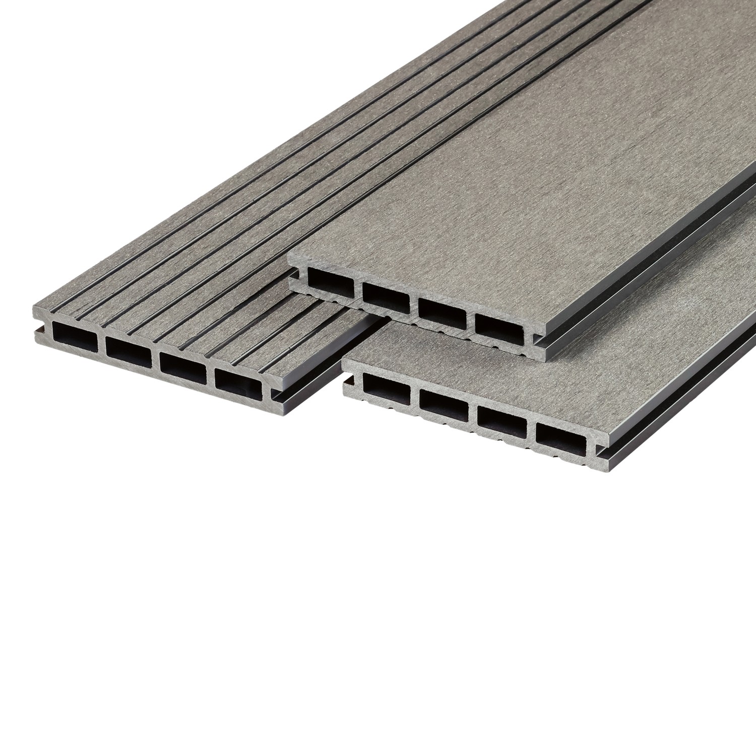 Deska WPC jasnoszara - 2,1 x 14,5 x 300 cm