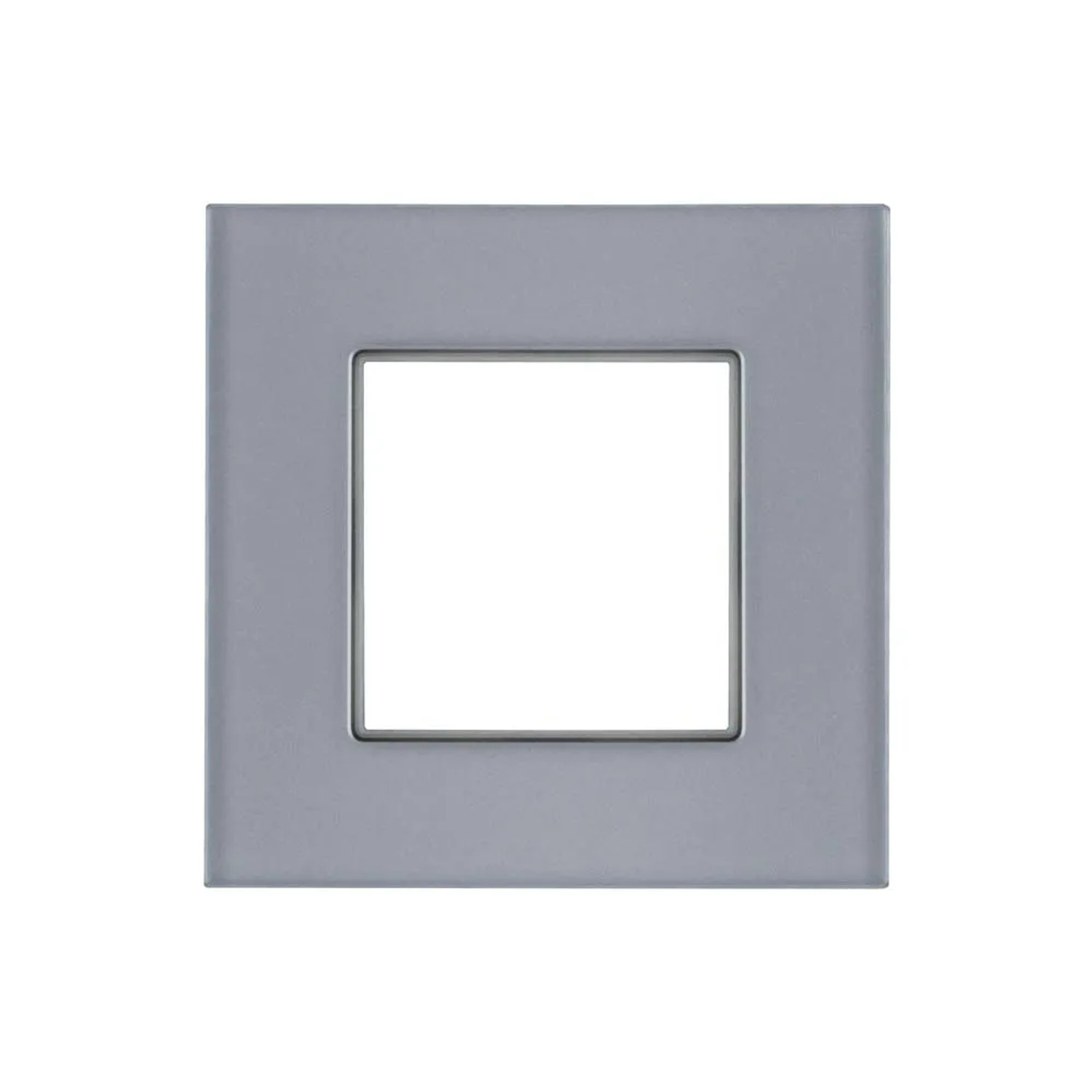 Ramka Rosa 1-krotna szkło srebrna