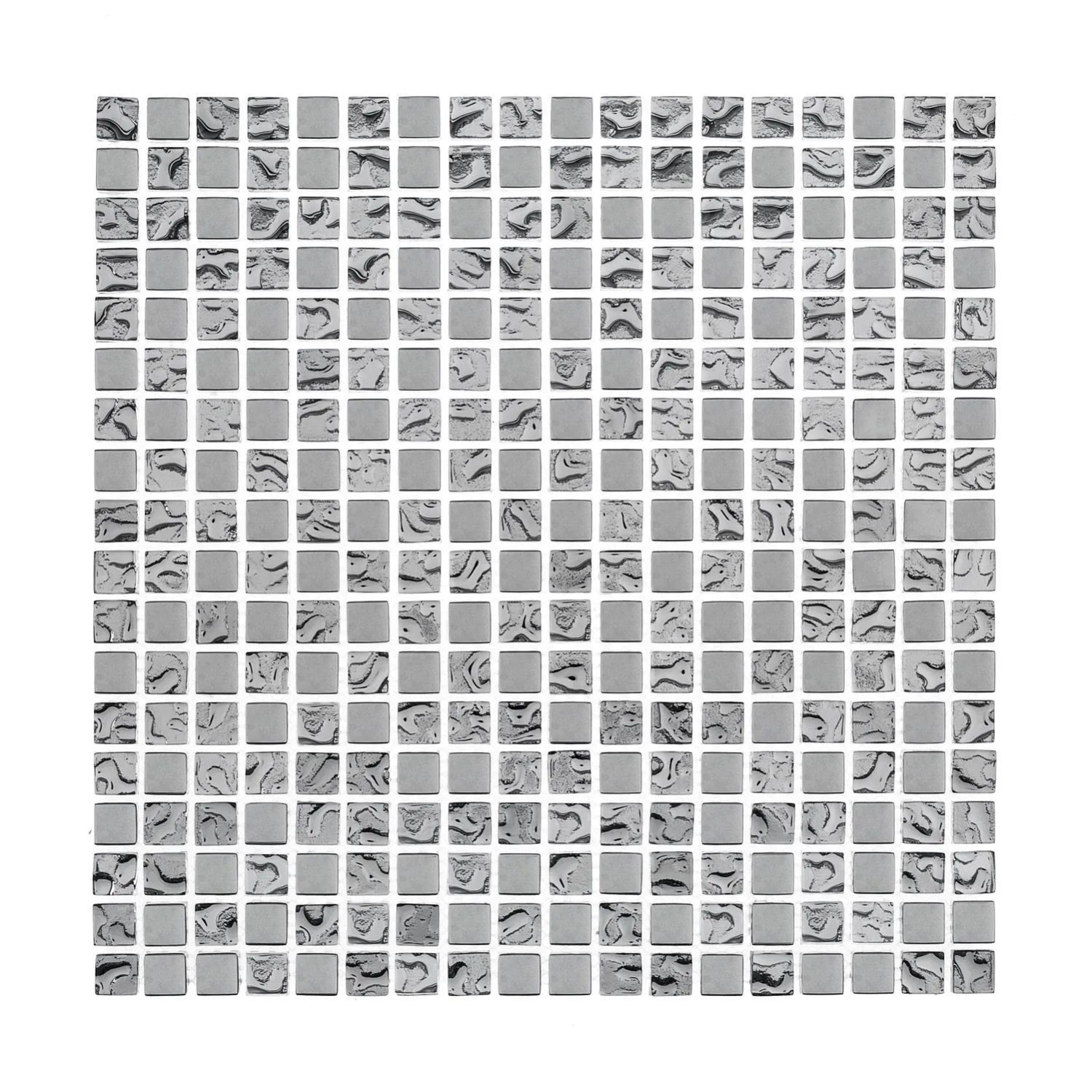 Mozaika Silver mix 30 x 30 cm