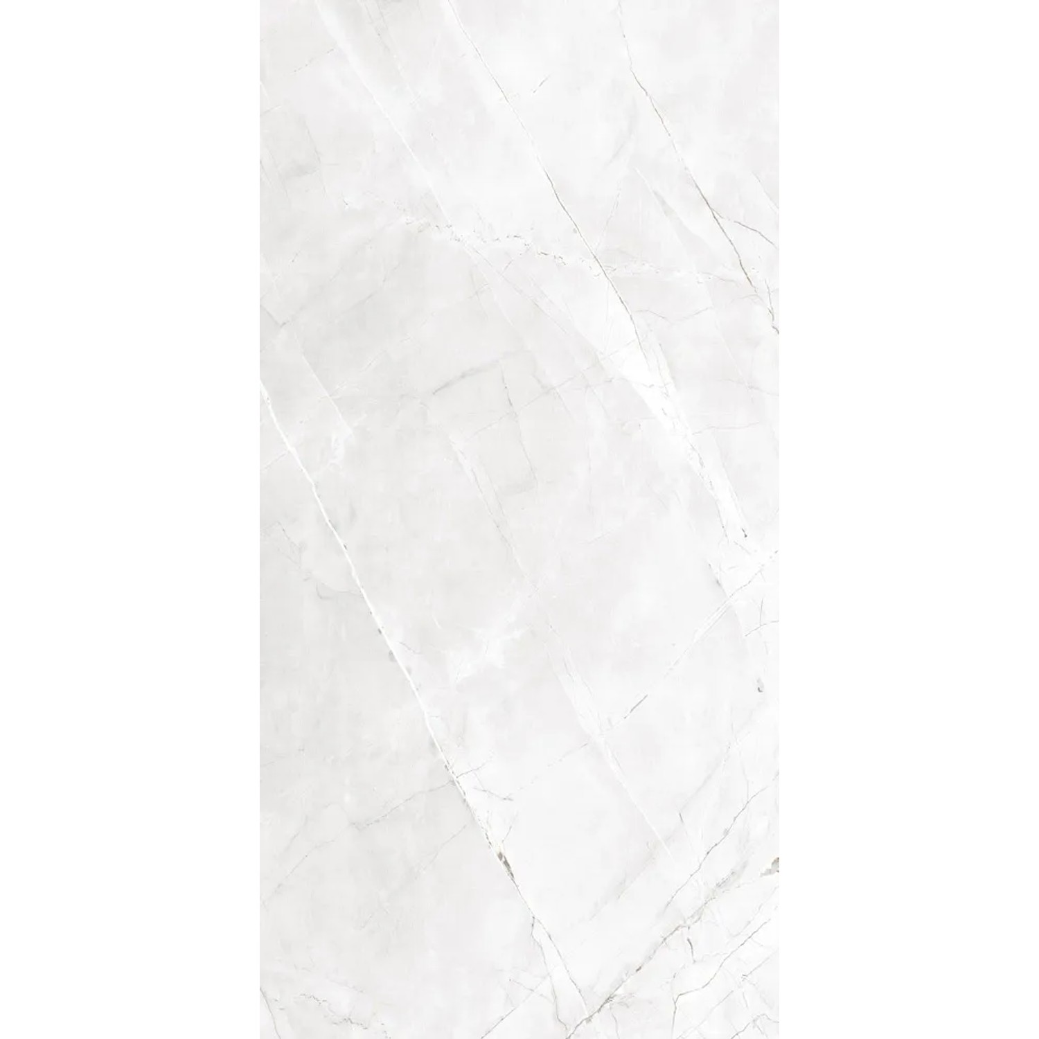 Gres szkliwiony polerowany Valencia Silver grey 60 x 120 cm