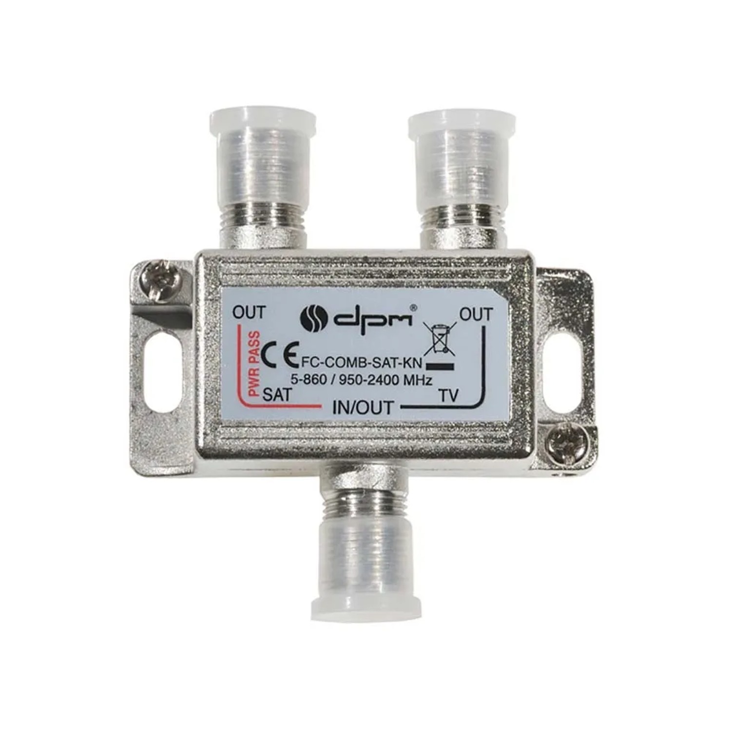 DPM Sumator TV-SAT 2 wejścia 1 wyjście