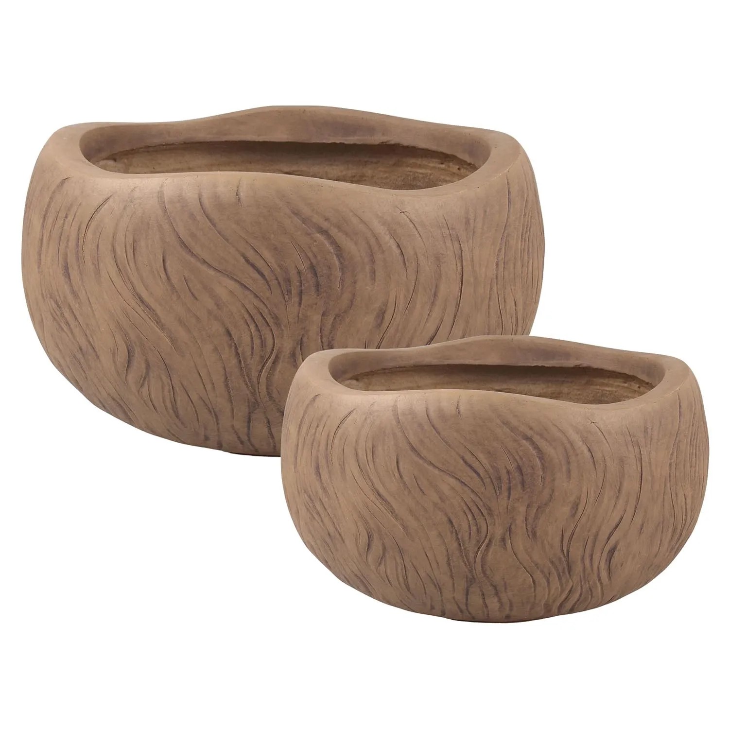 Donica Sophisticated piaskowa komplet 2 szt.