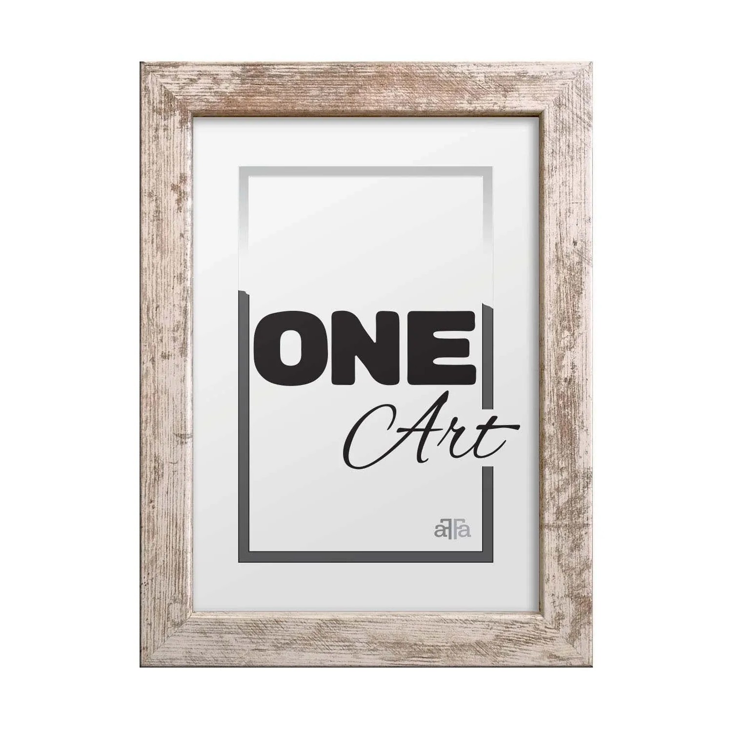 Frames Factory Fotorama HEKLA 10 x 15 cm biało-brązowa