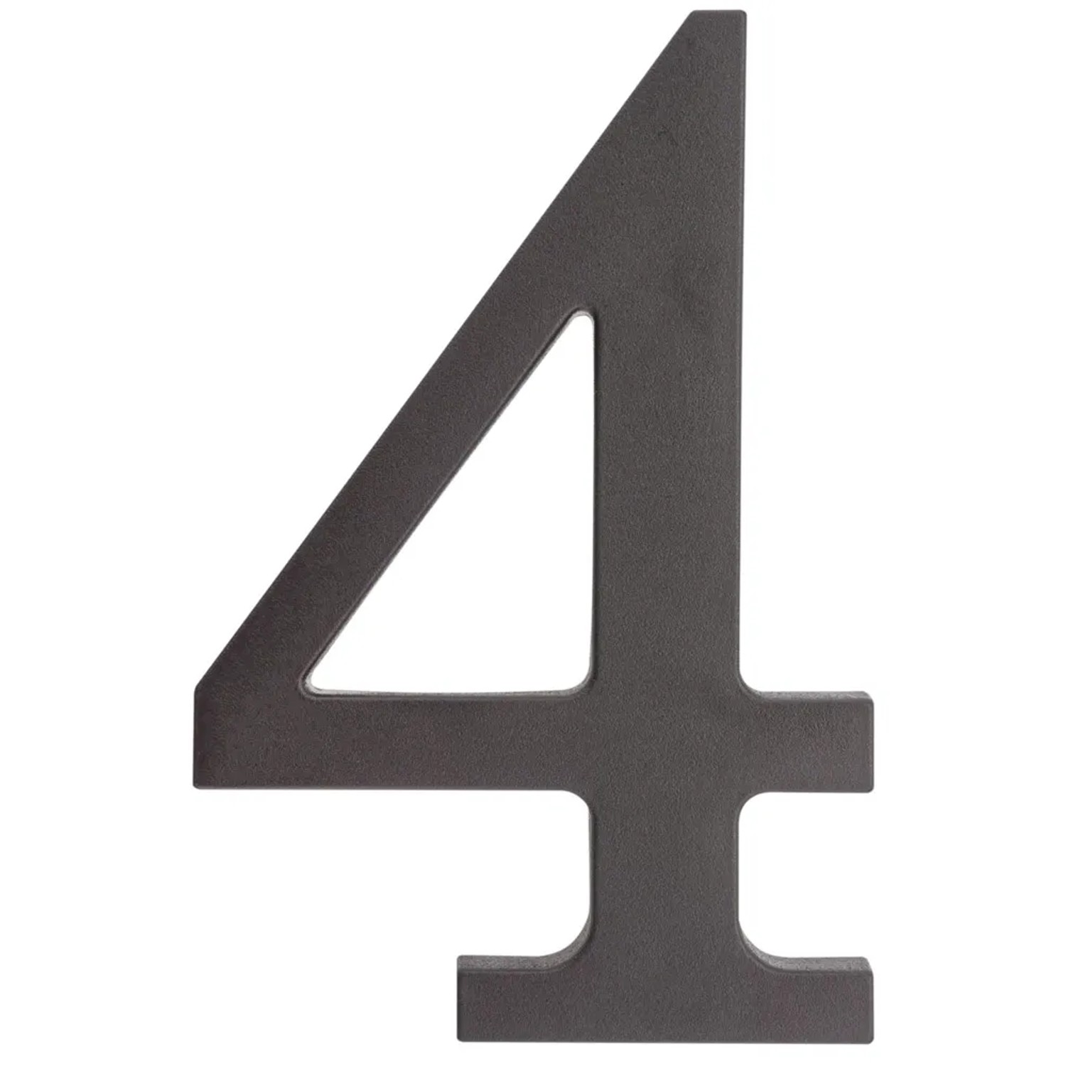 Metro Cyfra plastikowa czarna 4 180 mm