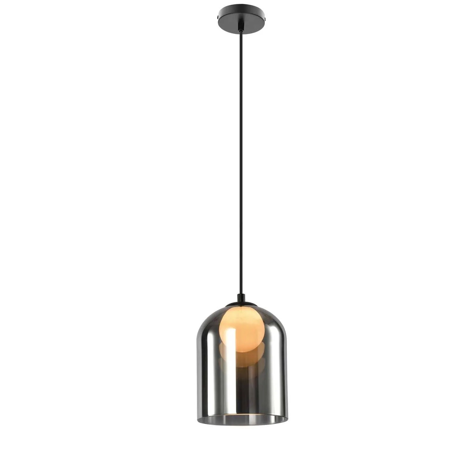 Candellux Lampa wisząca Klea 1x15W G9 klosz dymiony