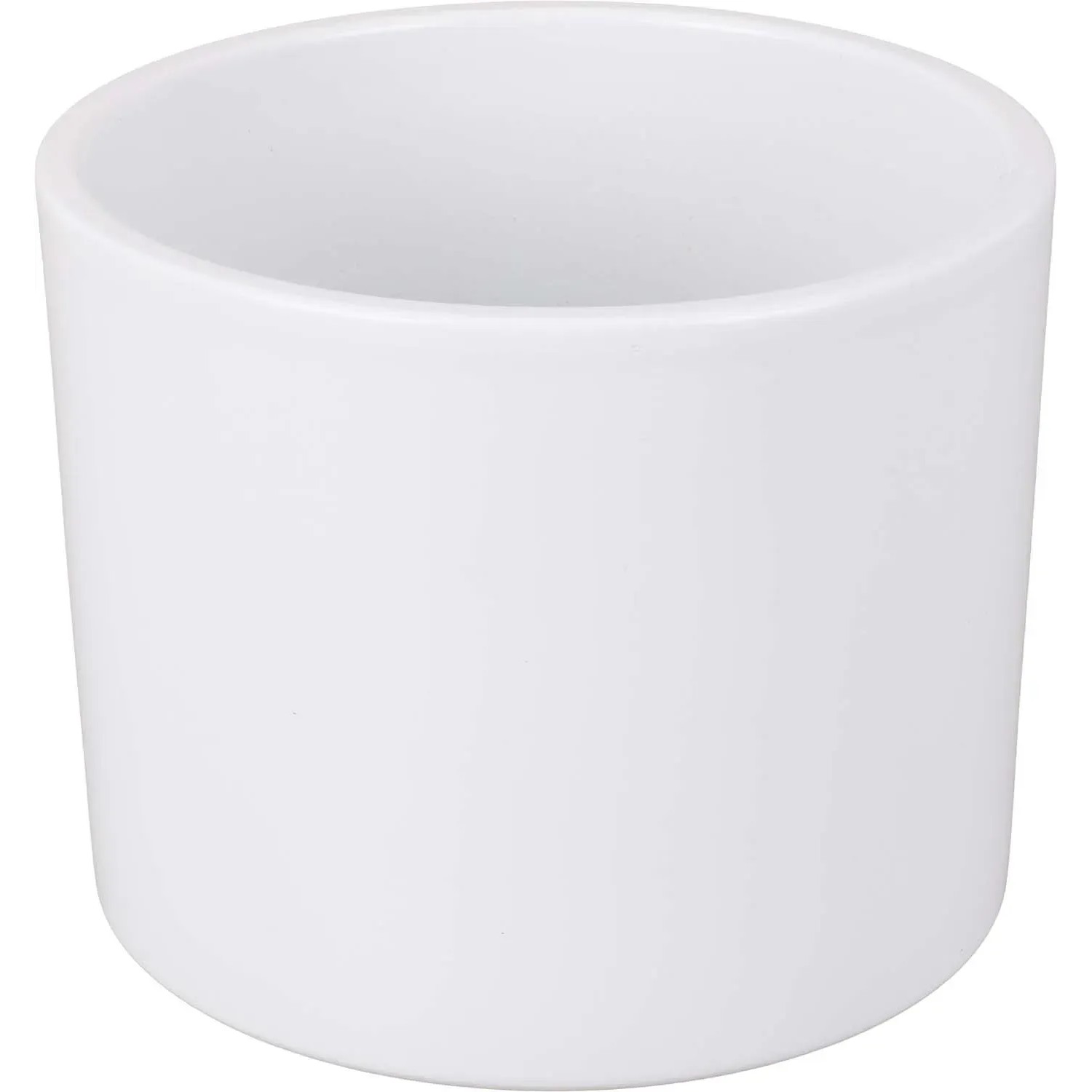 Donica Vienna biała mat - śr. 19 cm