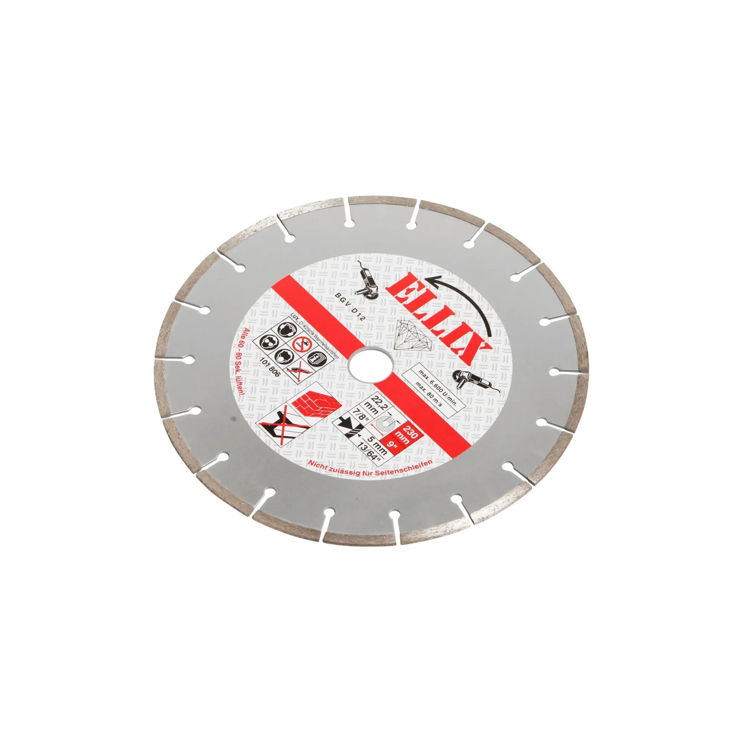 Ellix Tarcza diamentowa segmentowa 230 mm