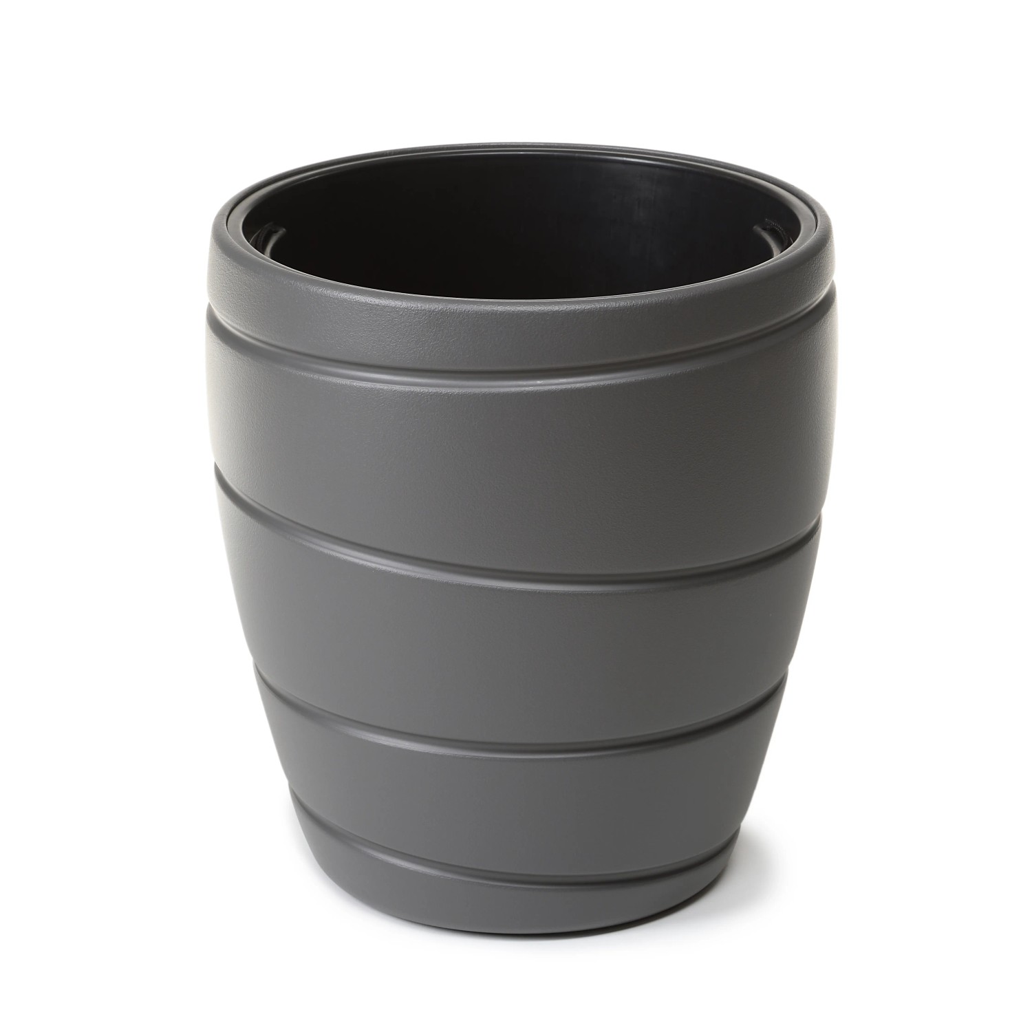 Donica Passa niska antracyt - śr. 40 cm